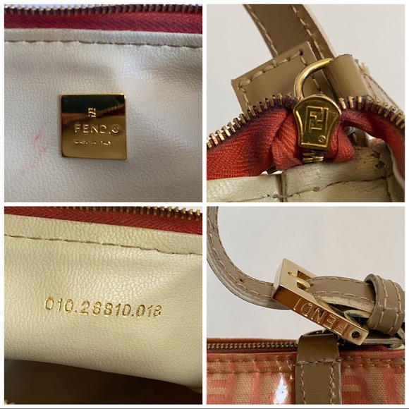 SOLD✨ Fendi Coated Canvas Shoulder Bag - Picture 8 of 8